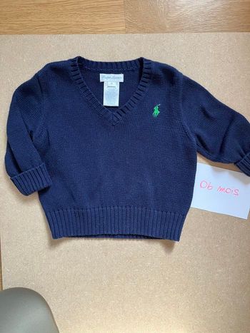 Pull col V Ralph Lauren