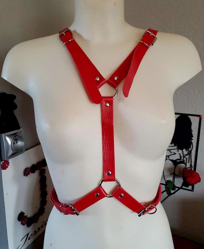 Ceinture ailes rouges festival costume - photo numéro 2