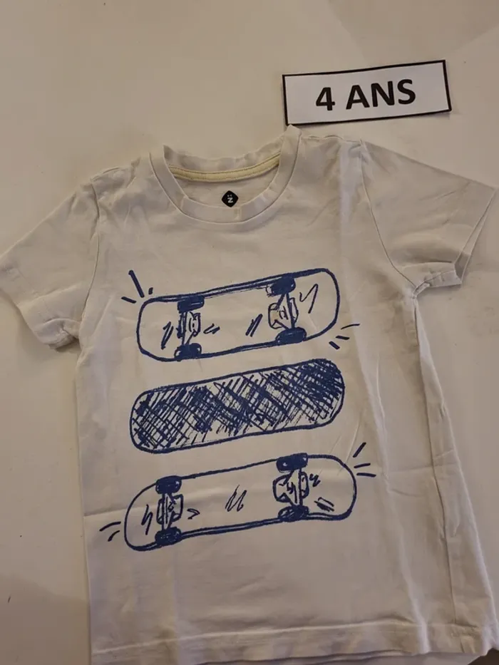 Tee shirt 4 ans