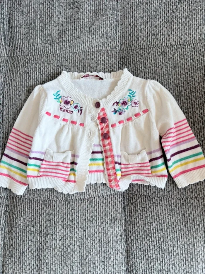 Gilet fille Kenzo kids