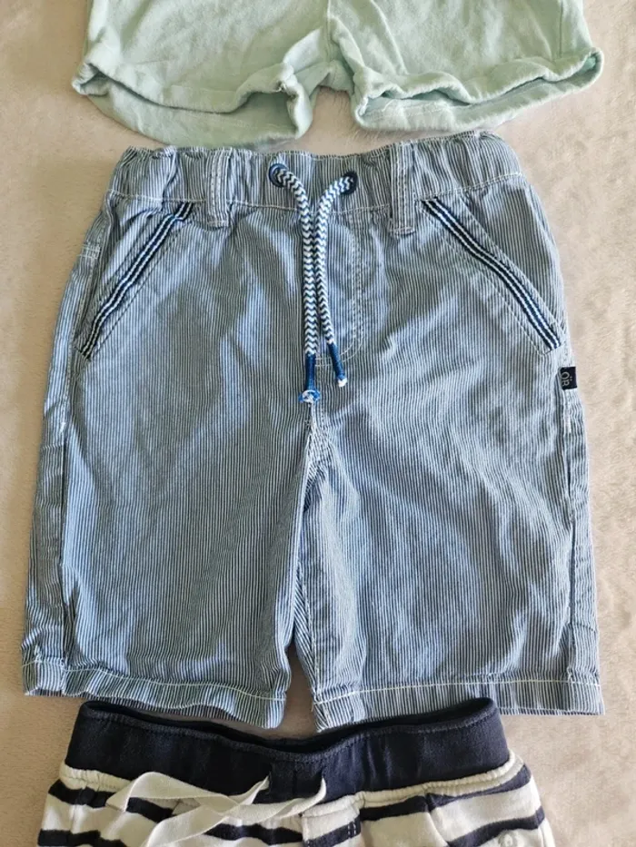 Lot de 3 shorts obaïbi 23 mois 86cm - photo numéro 4