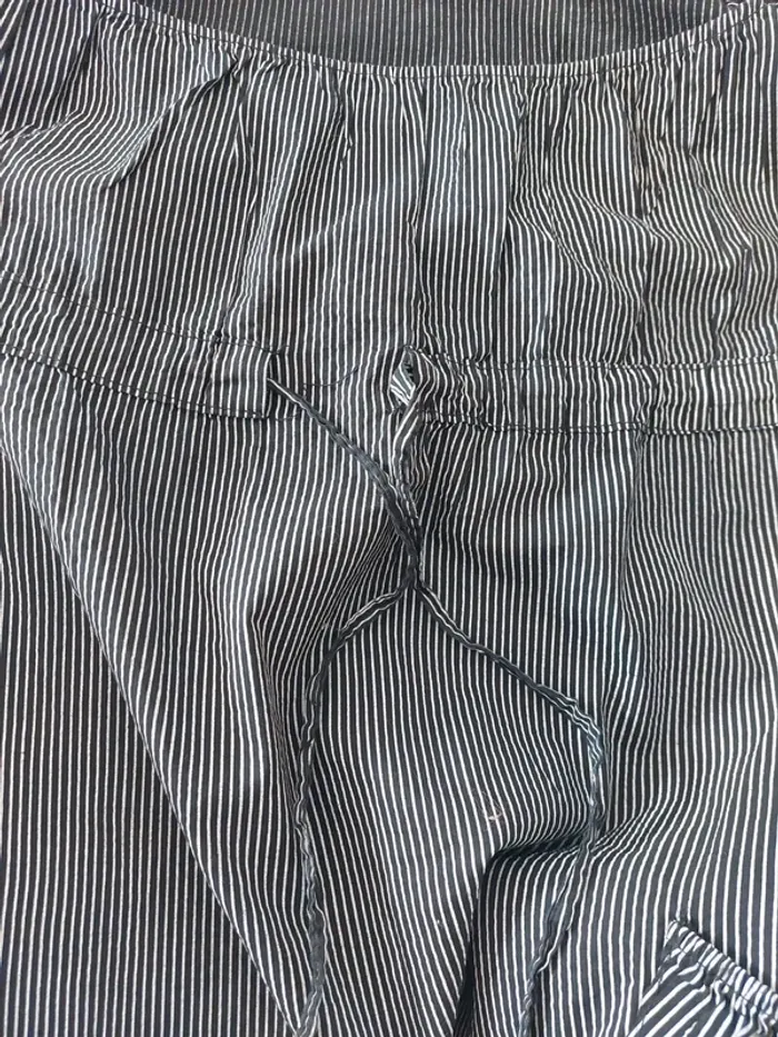 Robe d été  à rayure verticale grande taille - photo numéro 4