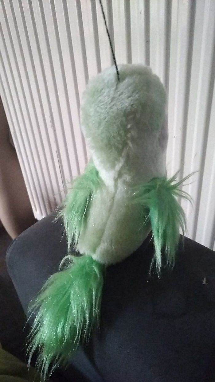 Peluche perroquet - photo numéro 2