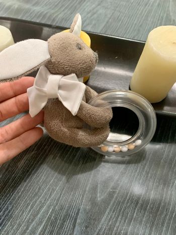 Hochet lapin jacadi tbe