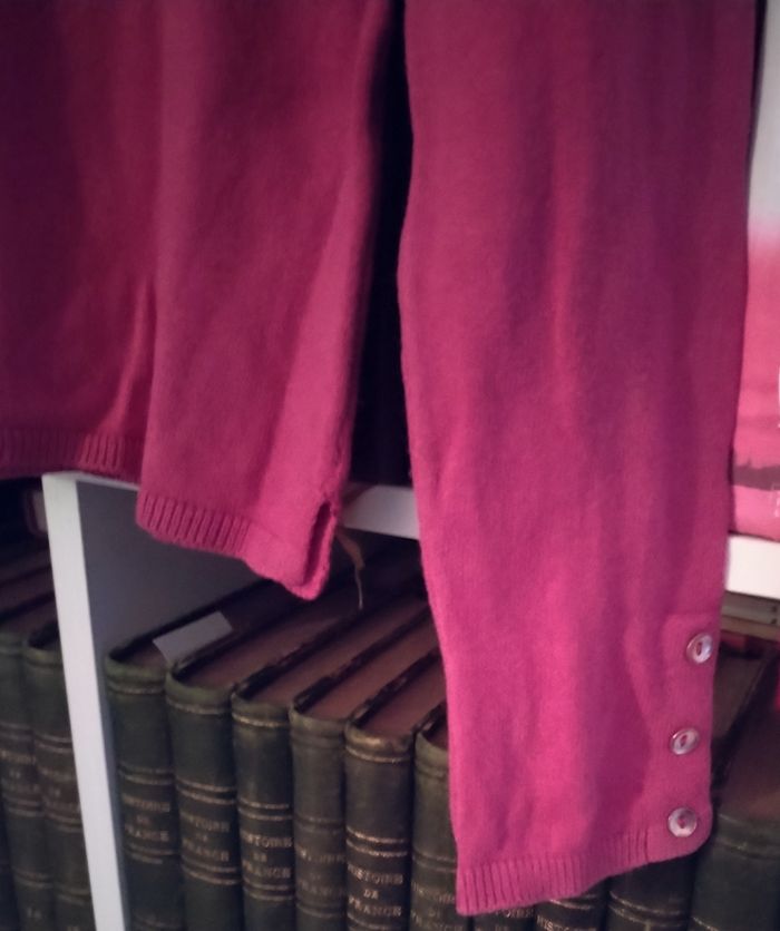 Très beau pull vieux rose "Kiabi" 100%  coton neuf - photo numéro 5