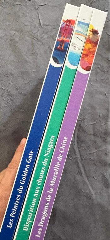 Lot 3 livres collection Un monde à raconter