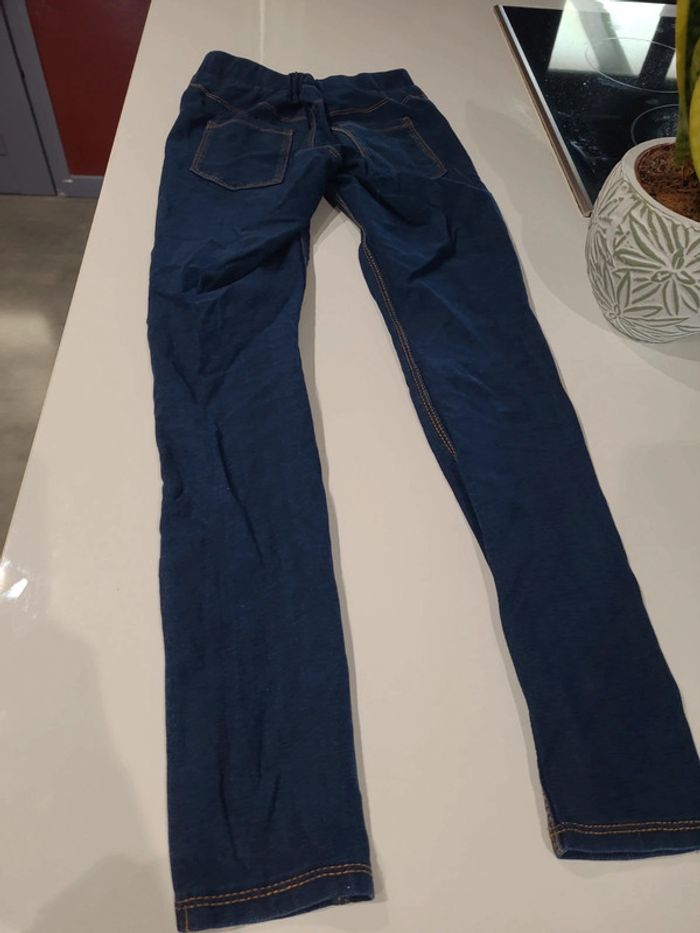Leggings effet jean, taille 12 ans - photo numéro 3