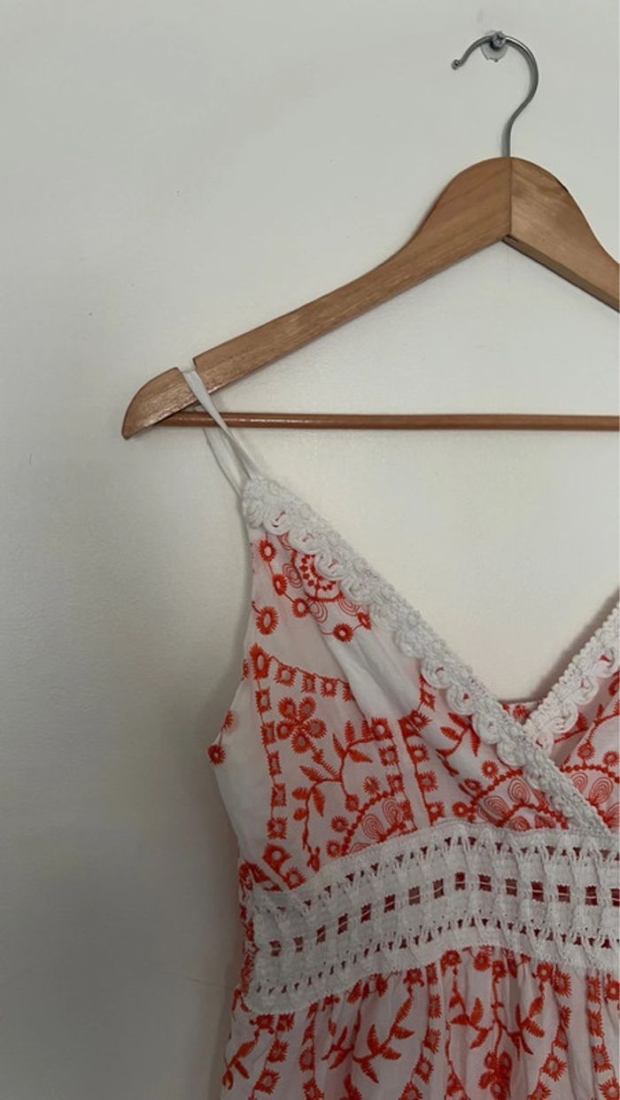 Jolie robe longue d’été en parfait état marque rossa miss taille M 100% coton - photo numéro 6
