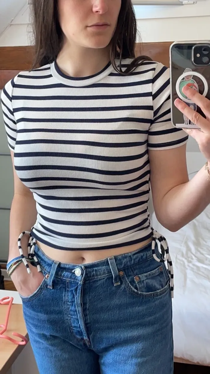 T shirt à rayures