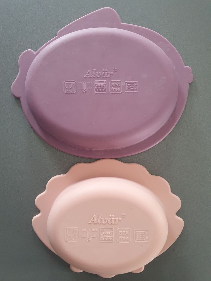 Lot assiettes en silicone - photo numéro 2