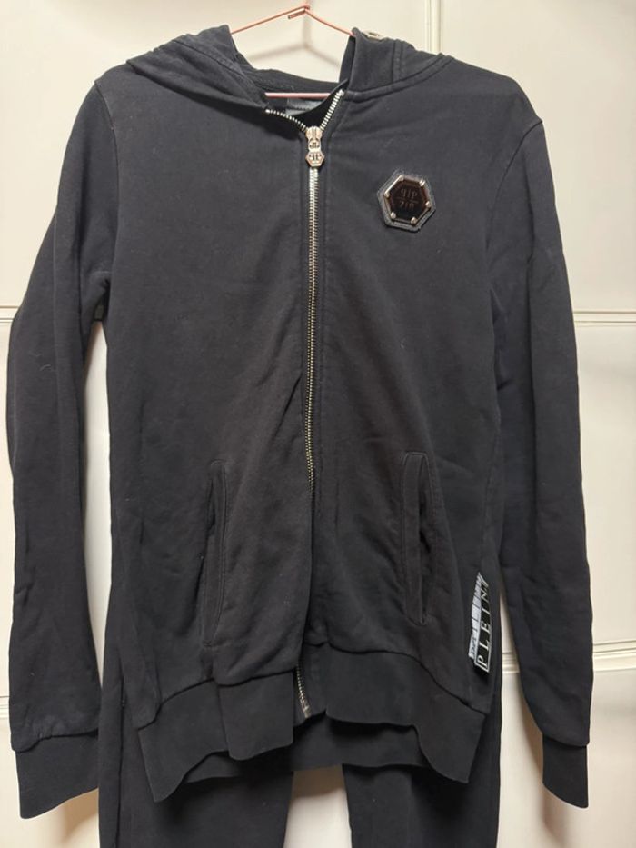Survêtement noir Philipp Plein taille s - photo numéro 2