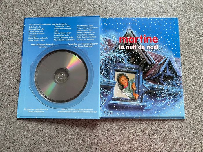 Livre Martine la nuit de Noël avec CD - photo numéro 3