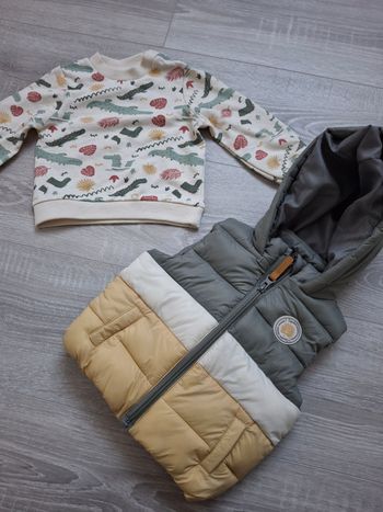 Ensemble doudoune pull