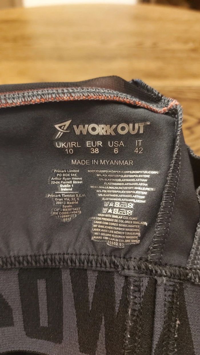 Brassière de sport Work out eur 38 it 42 - photo numéro 12