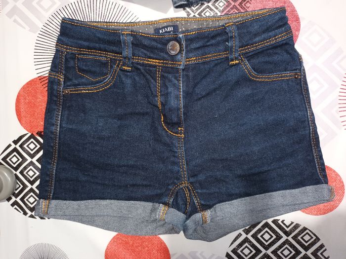 Lot 4 shorts en jeans 👧 taille 6 ans - photo numéro 3