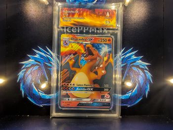 Dracaufeu GX 9/68 Académie de Combat Soleil et Lune Pokémon Gradé A Collectaura