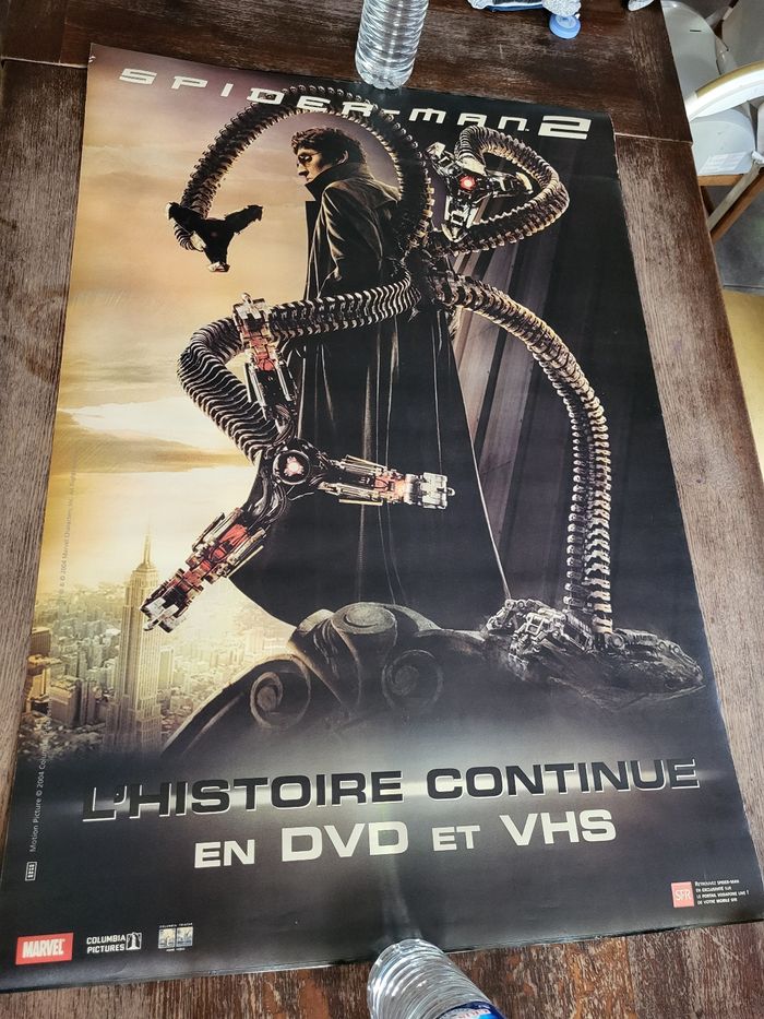 Affiche RIGIDE promotionelle spiderman 2004 - photo numéro 2