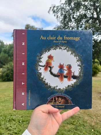 Livre au clair du fromage découvrons ensemble