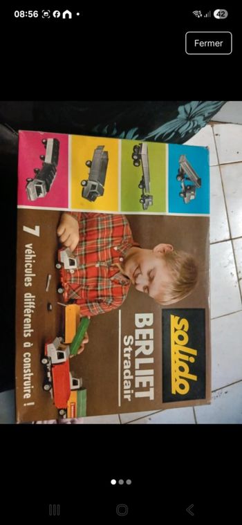 Coffret camion solido