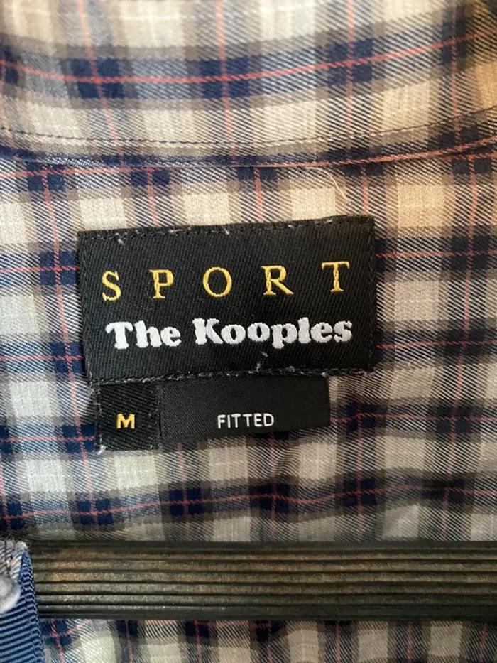 Chemise à carreaux the kooples taille m 38 - photo numéro 6