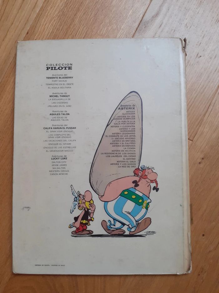 BD Una aventura de Astérix - Astérix y lis Godos - 1963 - photo numéro 2