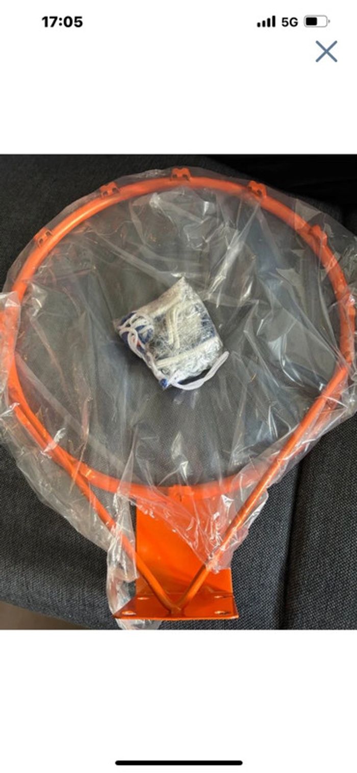 Panier de basket complet avec filet produit neuf - photo numéro 2
