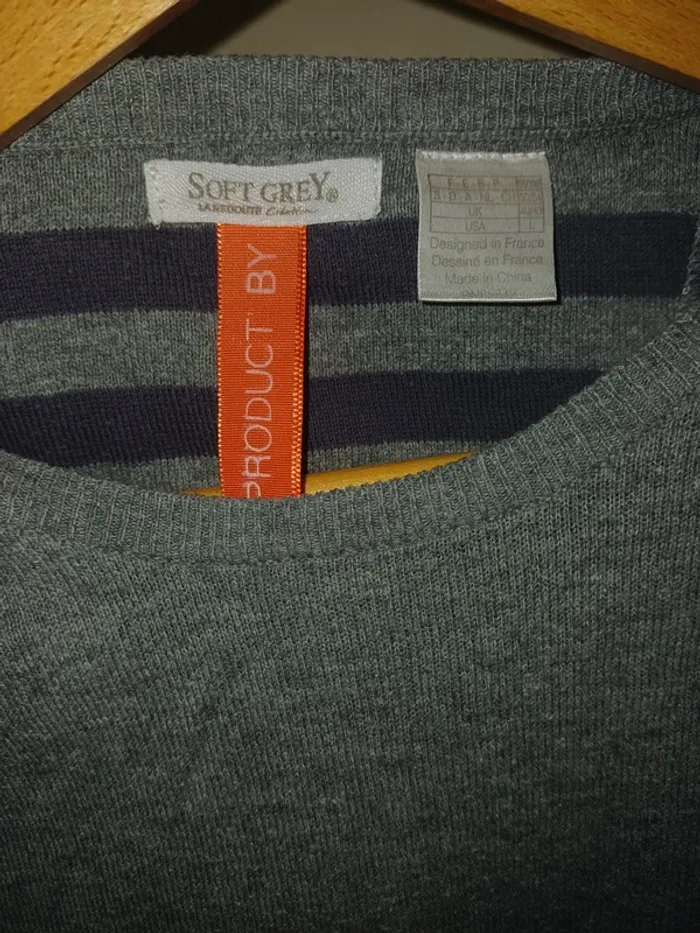 T-shirt a manche longue  Soft Grey - photo numéro 6