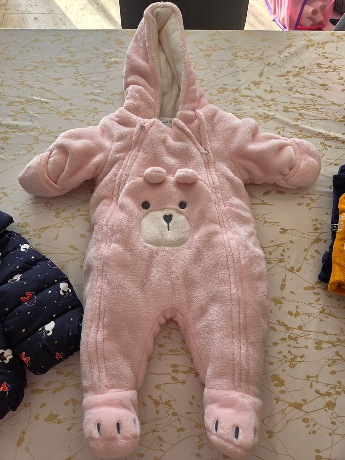 Veste et combinaison pilote  bébé fille 3 mois - Très bon état - photo numéro 4