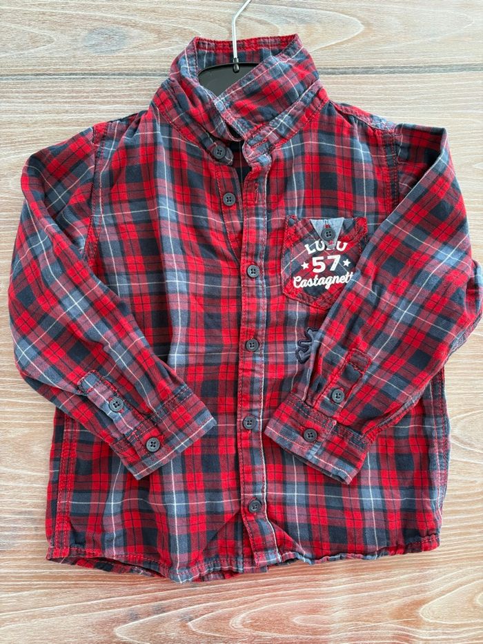 Chemise Lulu  castagnette 3 ans