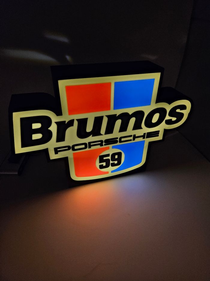Lampe lumineuse à led porsche Brumos - photo numéro 2