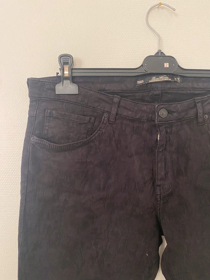 Pantalon slim Jacquard - photo numéro 2