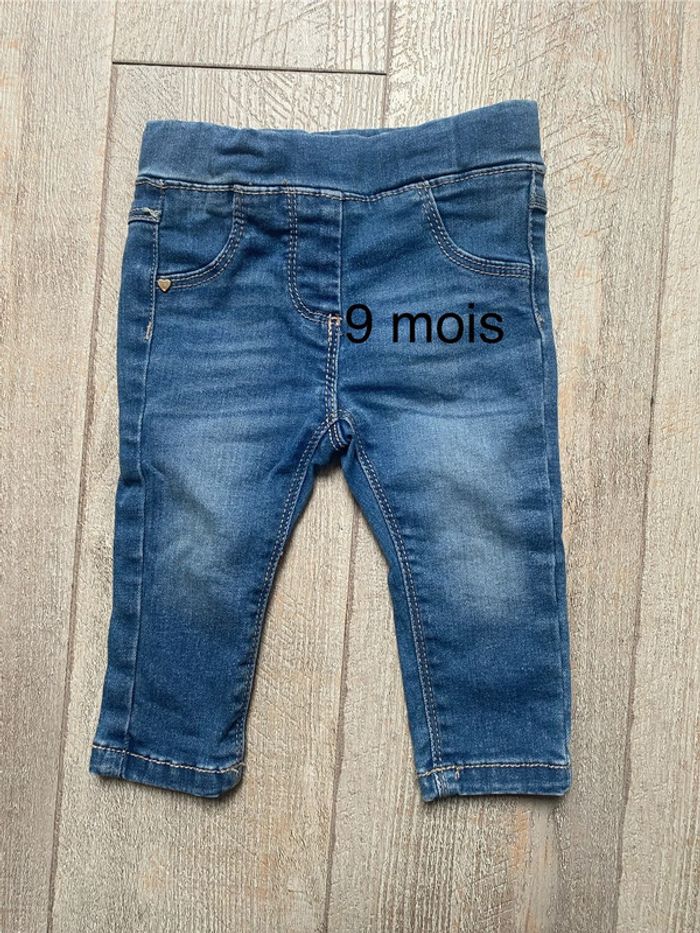 Pantalon en Jean - 9 mois