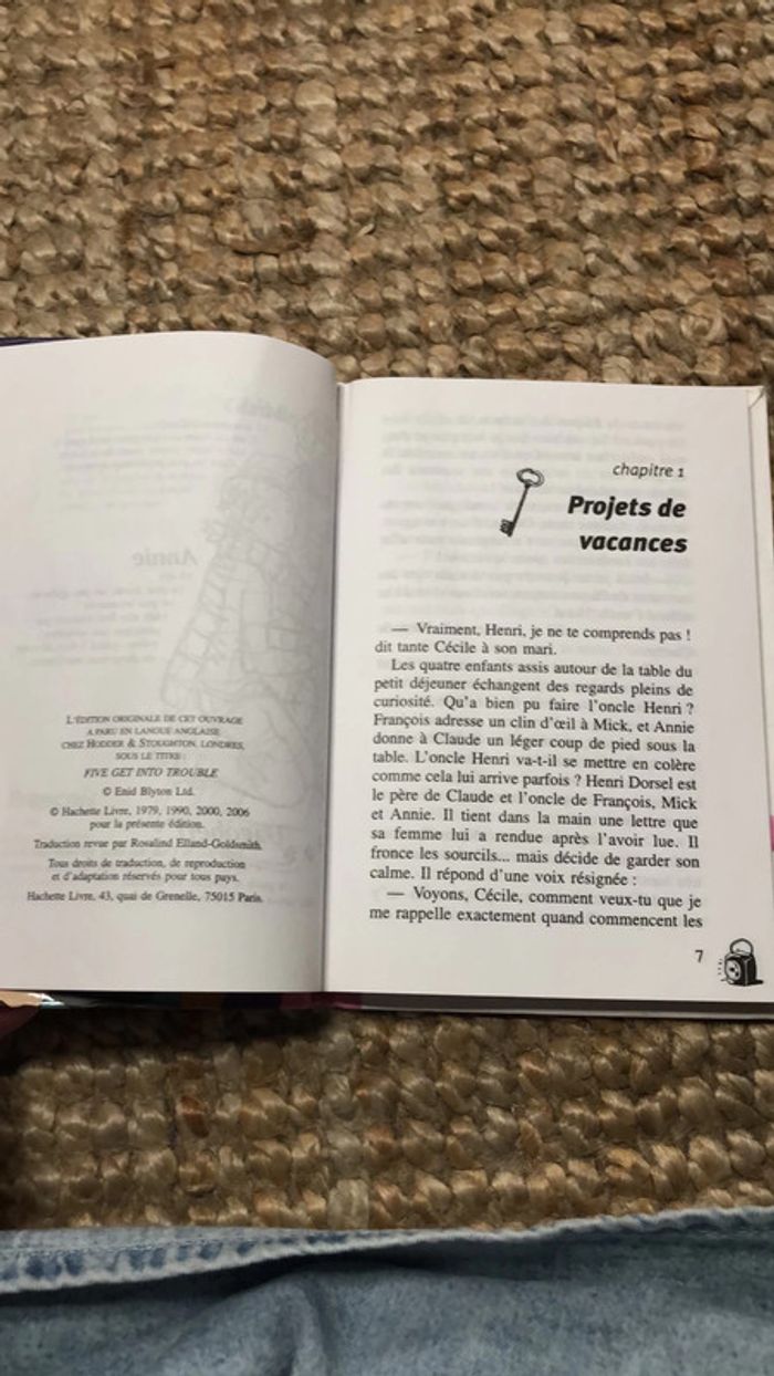 Livre « le club des cinq en péril » - photo numéro 6