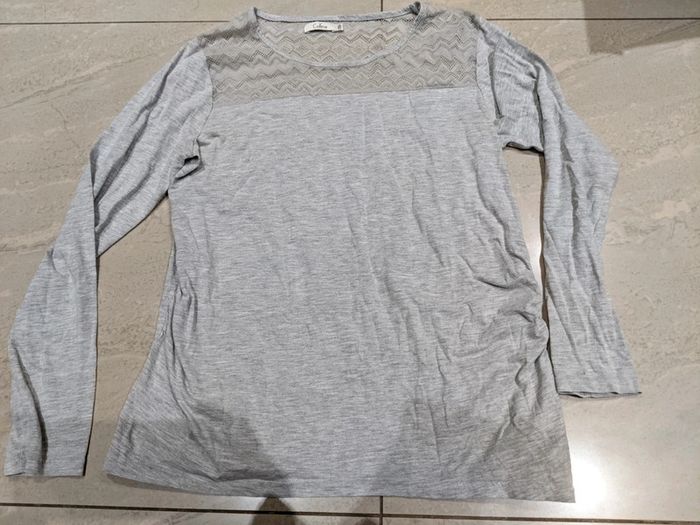 Pull fin de grossesse colline 38/40