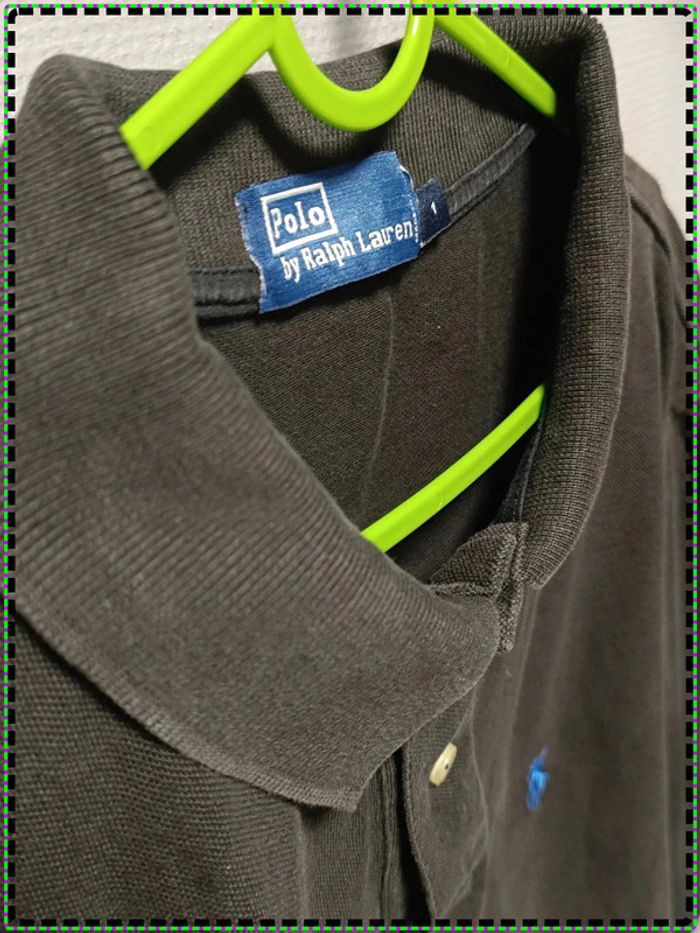 Polo Ralph Lauren vintage noir - Made in USA - photo numéro 8