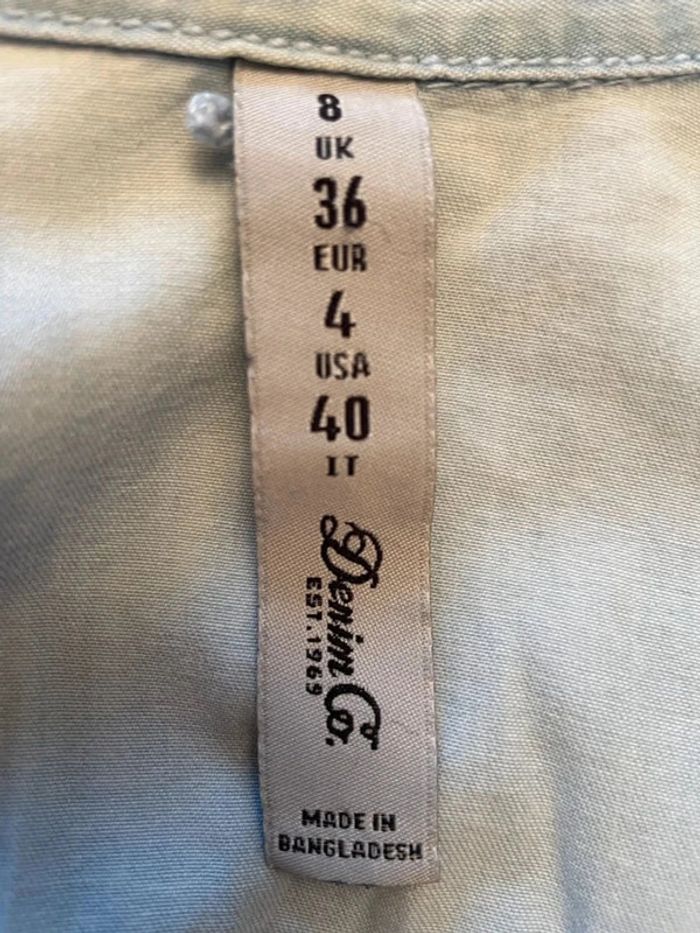 Chemise façon jean très douce - photo numéro 5