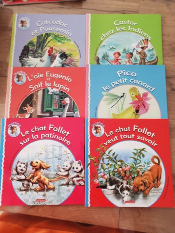 Lot de 6 livres enfant Casterman