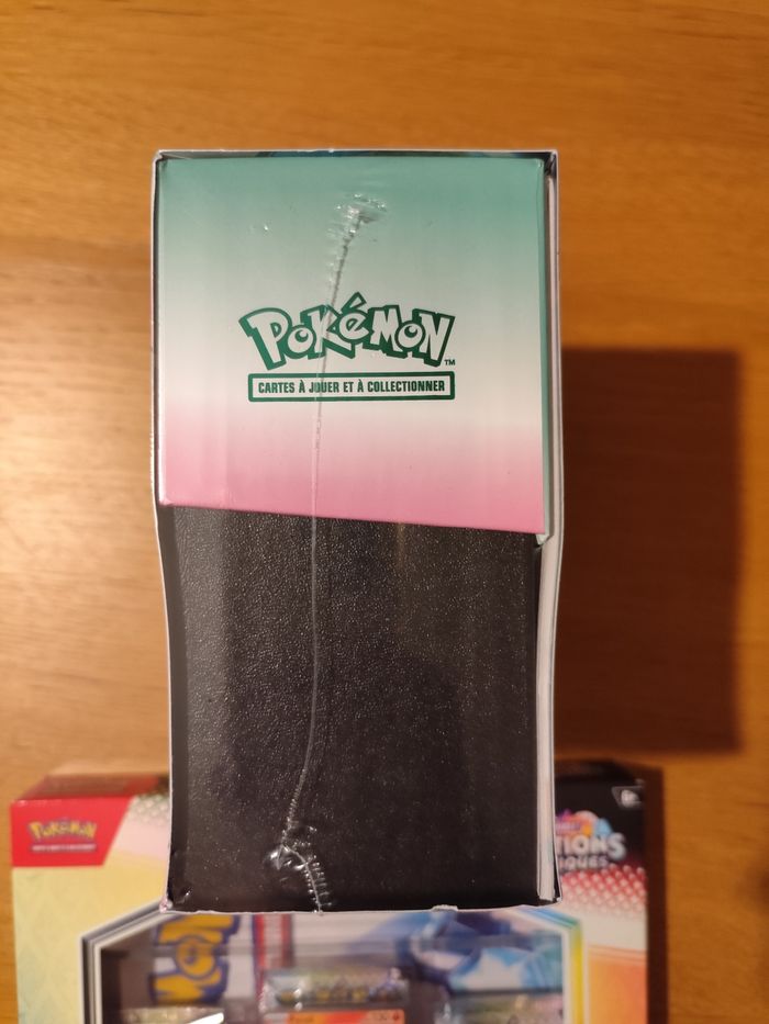 Lot ETB Cartes Pokémon EV4 faille paradoxe Coffret poster Evolutions Prismatiques EV8.5 - photo numéro 7