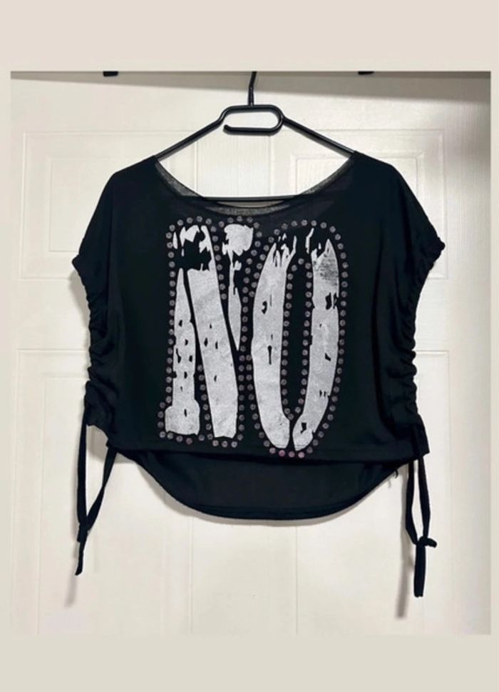 Crop Top Réglable Taille S - photo numéro 7