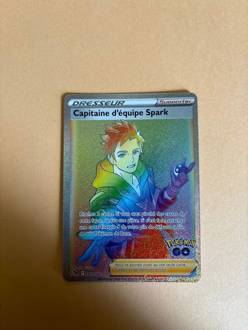 Carte Pokémon capitaine d équipe spark 85/78 Pokémon go