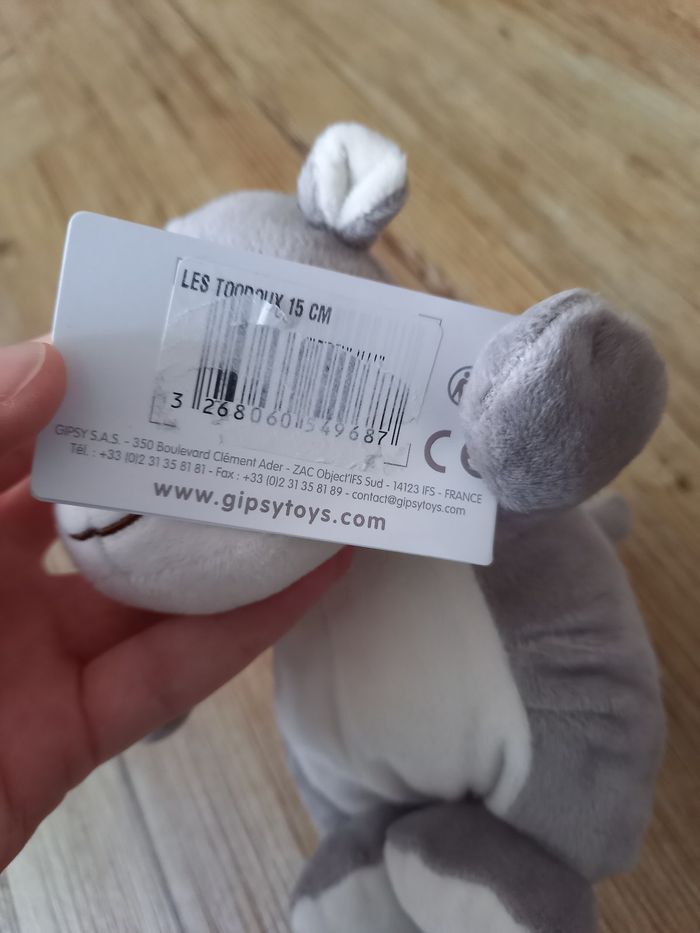 Doudou hippopotame - photo numéro 3