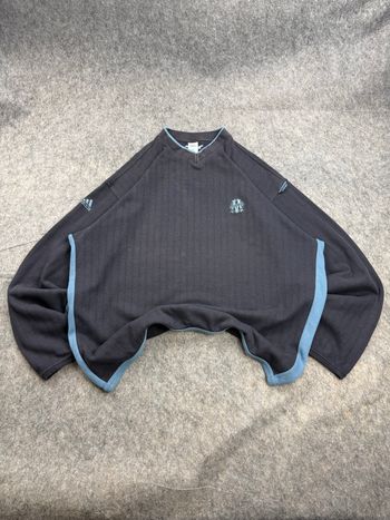 Pull Col V Bleu Olympique De Marseille OM 2001 XL