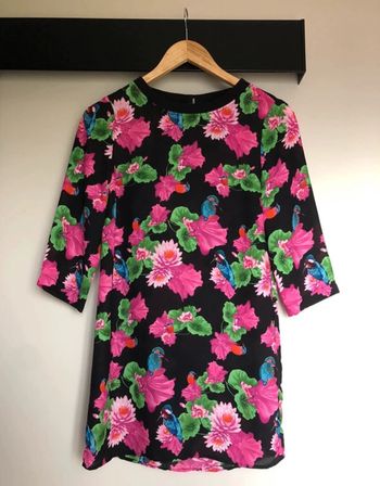 Robe courte fleurie Vero Moda XS
