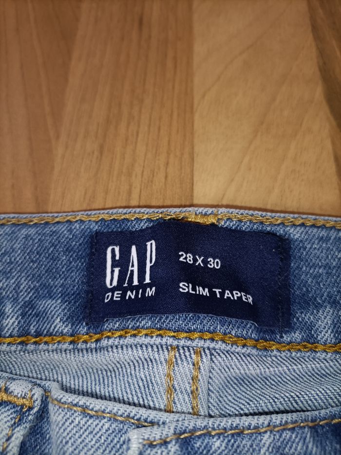 Jean bleu clair w28 L30 Gap - photo numéro 6