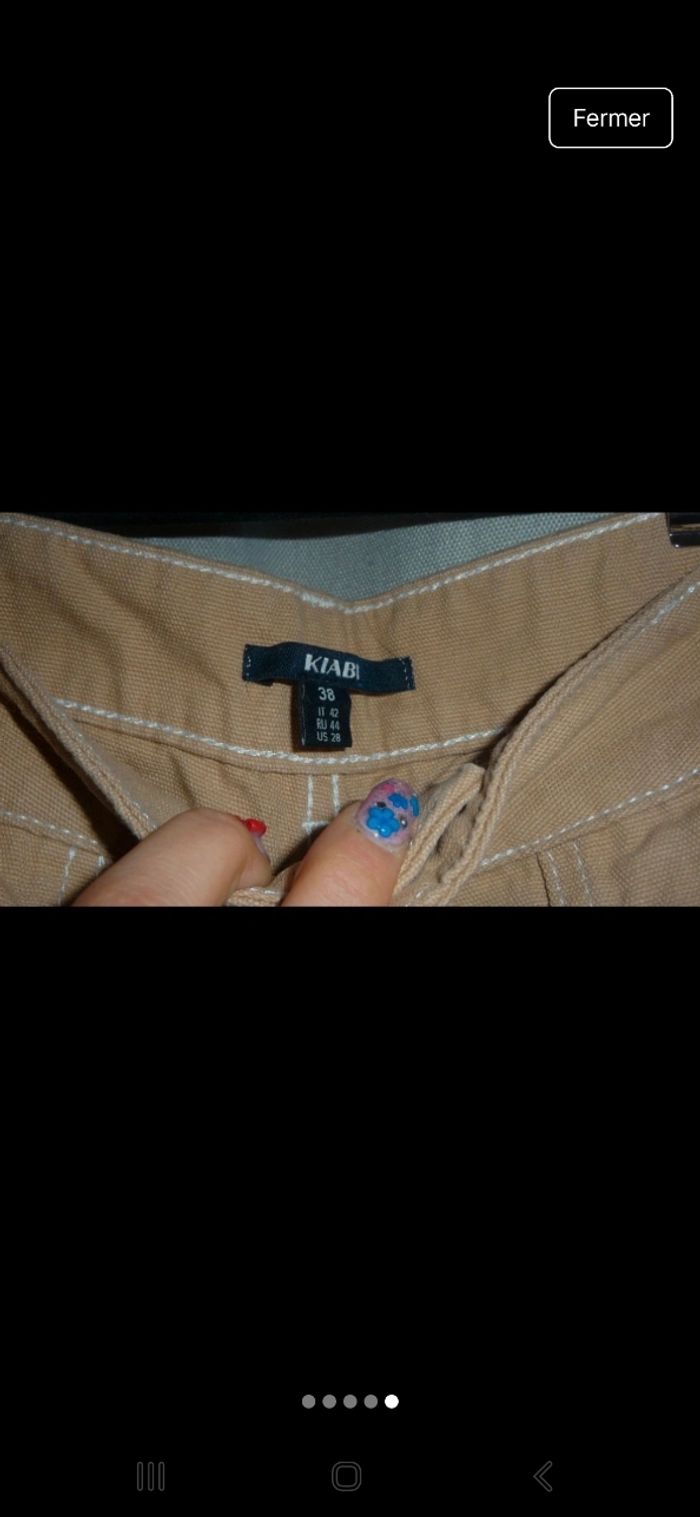 Jean beige - photo numéro 4