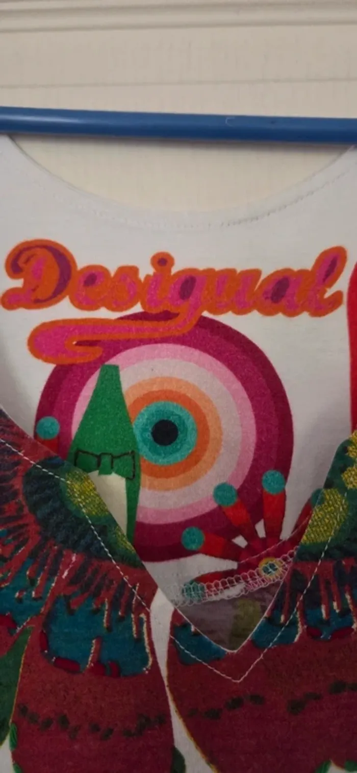 Debardeur Desigual asymétrique taille M - photo numéro 13
