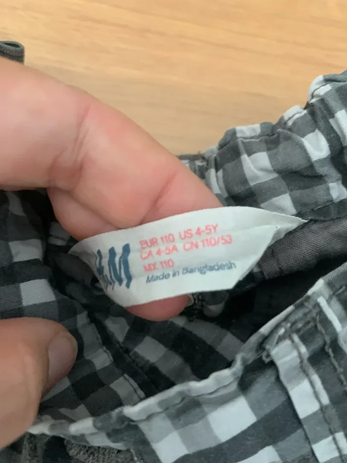 Short à carreaux - photo numéro 2