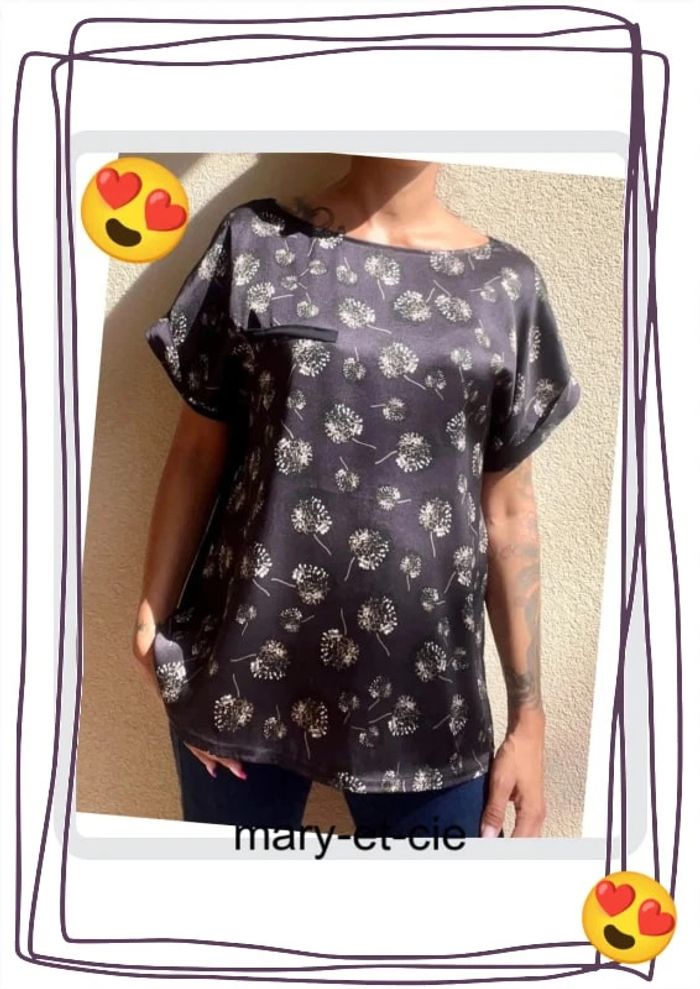 SOLDÉ - Haut manches courtes taille XL - Naf Naf - photo numéro 2