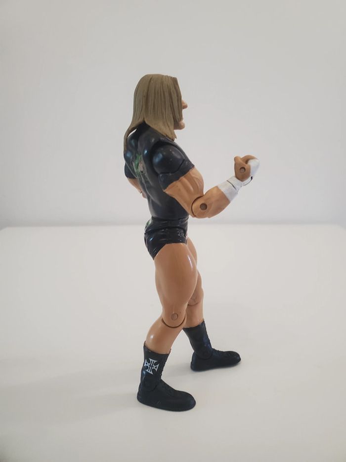 WWE Figurine de Catch Articulée de Triple H Michael Levesque Jakks Pacific 2003  Bon état 18cm env. - photo numéro 4