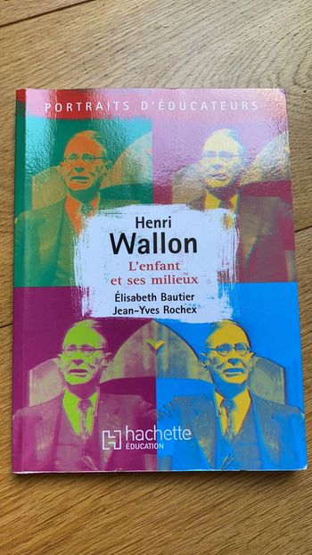 Livre de Henri Wallon L’enfant et ses milieux